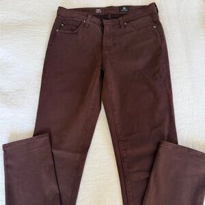 AG Adriano Goldschmied Chocolate Denim Jeans